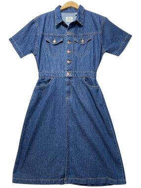 NWT Levi's Signature Vintage ‘95 Blue Denim Dress - Women’s XS